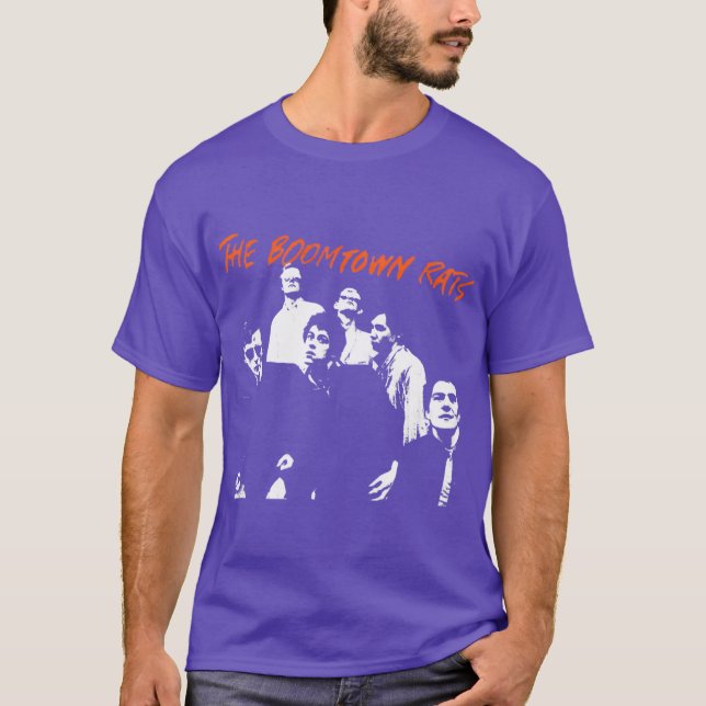 Camiseta Boomtown Rats Band Retro Music Art PERFECT GIFT FO (Anverso)