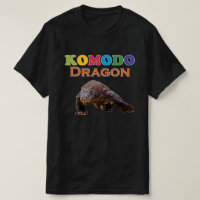 Boomy Black Colorful Komodo Dragon Men's