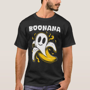 Camiseta Boonana Funny Halloween Banana Ghost Boonana