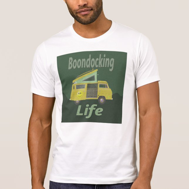 Camiseta Boondocking Life Design (Anverso)