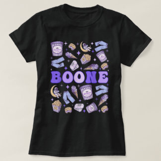 Camiseta Boone Moonbeam Ice Cream Movie Night Design