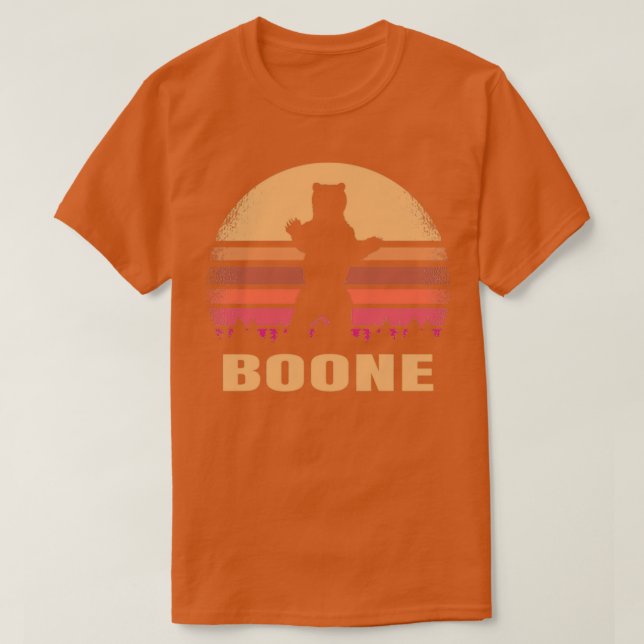 Camiseta Boone North Carolina Bear (Diseño del anverso)