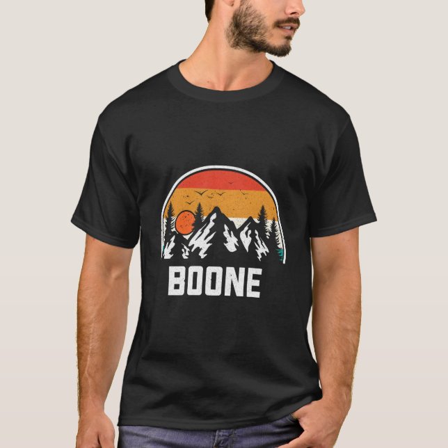 Camiseta Boone North Carolina Nc Mountains Hiking (Anverso)