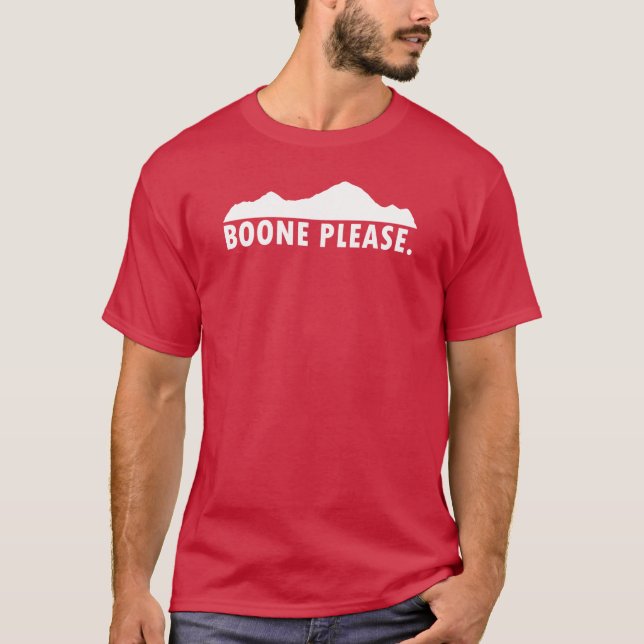 Camiseta Boone Please (Anverso)