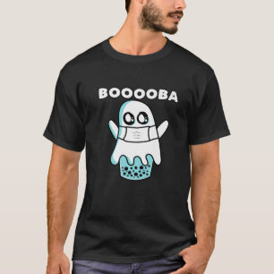 Camiseta Boooba Kawaii Boba Bebida De Té Escondida Dentro D