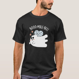 Camiseta Booomble Bee Funny Ghost Bee Pun Dark BG
