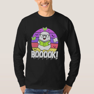 Camiseta Booooks Ghost Boo Read Books Library Book