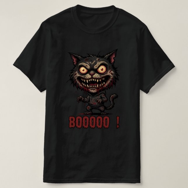 Camiseta Boooooo ! (Diseño del anverso)
