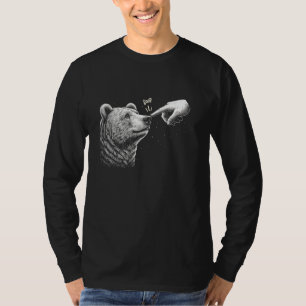 Camiseta Boop Bear Black Grizzly lleva Guay Funny para los 