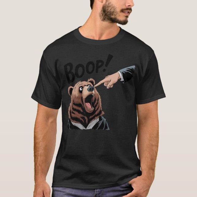 Camiseta Boop Bear Vintage (Anverso)