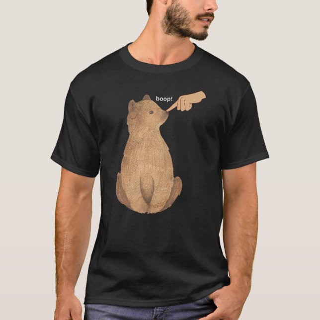 Camiseta Boop the Bear Funny Bear (Anverso)