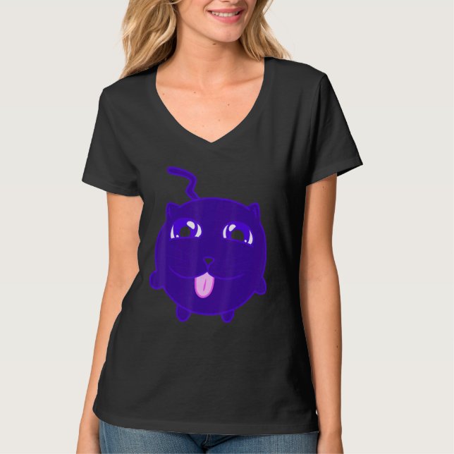 Camiseta Boop the Blue Kitty (Anverso)