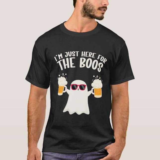 Camiseta Boos Beer Tipsy Ghost Adultos (Anverso)
