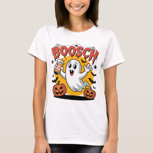 Camiseta Boosch Ghost Halloween Beer Design