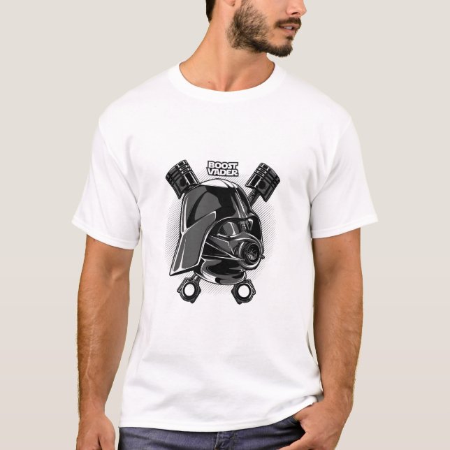 Camiseta Boost Vader – Poder y Velocidad del Autom (Anverso)