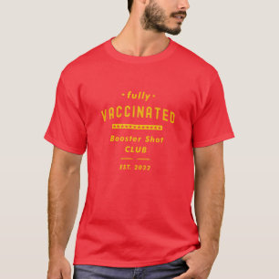 Camiseta Booster Shot Club Est Funny Pro Science Pro 2022