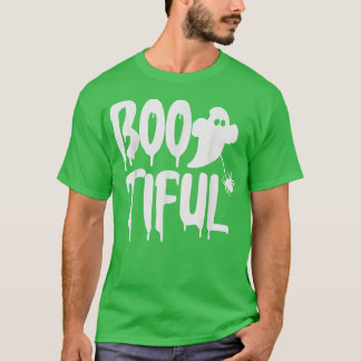 Camiseta Bootiful Funny Hermosa Halloween Temporada De Otoñ
