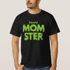 Camiseta Bootious Momster Mom Funny Halloween Puns