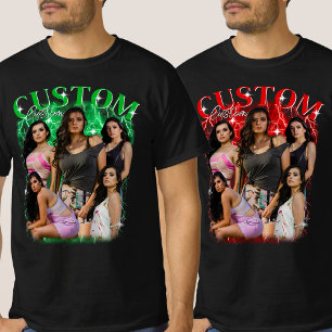 Camiseta Bootleg Amo a Mi Novia Caliente Corazón GF 1BK6