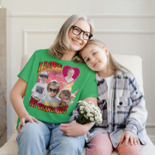 Camiseta Bootleg fotográfico Personalizado personalizado qu