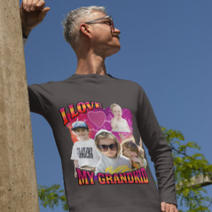 Camiseta Bootleg fotográfico Personalizado personalizado qu