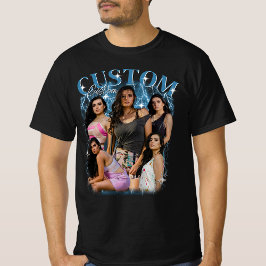 Camiseta Bootleg I Love My Hot Girlfriend Heart GF 1BK4