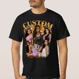 Camiseta Bootleg I Love My Hot Girlfriend Heart GF 1BK5