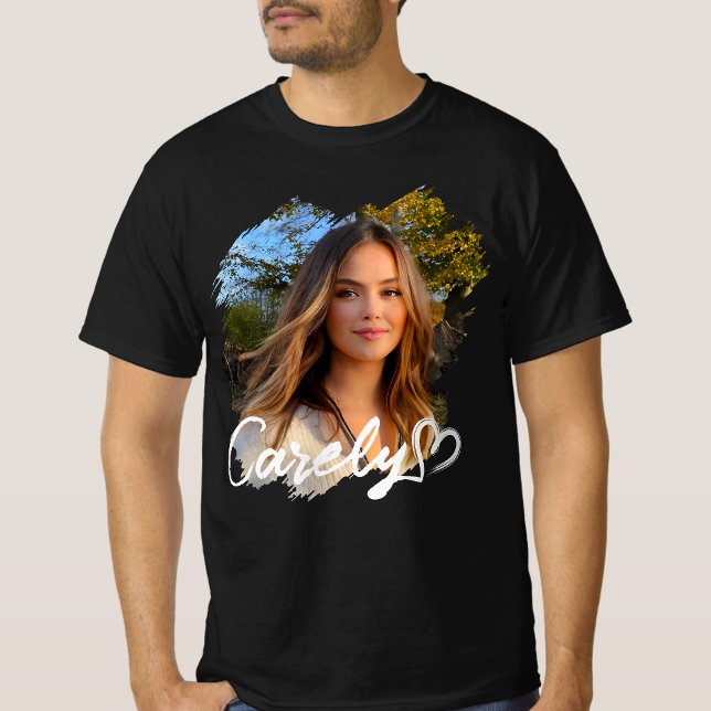 Camiseta Bootleg I Love My Hot Girlfriend Heart GF 3BK1 (Subido por el creador)