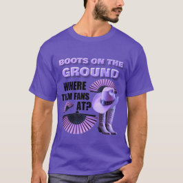 CAMISETA BOOTOS EN EL SUELO (PURP)