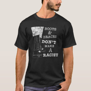 Camiseta Boots and BracesPunks callejeros anti-racismo S