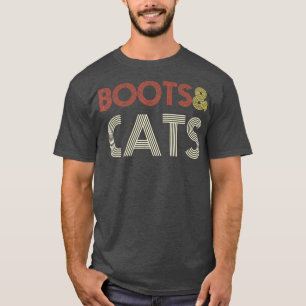 Camiseta Boots and Cats Shirt - Funny House Techno