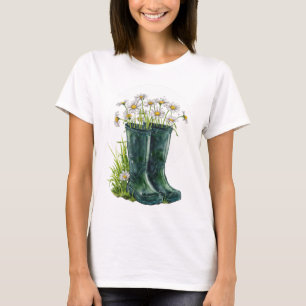 Camiseta Boots botánicos