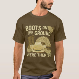 Camiseta Boots en el suelo