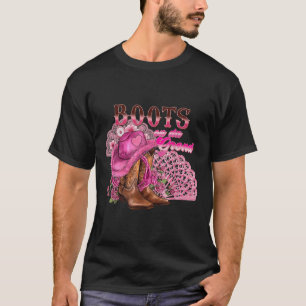 Camiseta Boots En El Terreno Bailando En El País Vaquero Oc