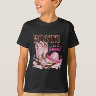 Camiseta Boots En El Terreno Bailando En El País Vaquero Oc