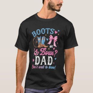 Camiseta Boots o arcos Sexo Revelan Decoraciones que a papá
