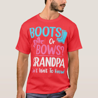 Camiseta Boots o arrebatos Género del abuelo revelan embara