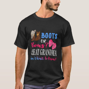 Camiseta Boots O Bocas Gran Abuela Género Revelar Par Bebé
