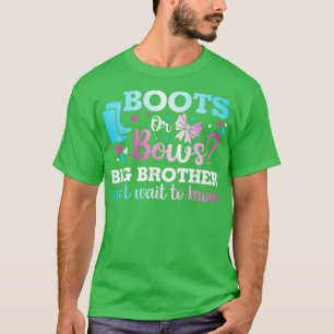 Camiseta Boots o golpes Gran Hermano Género revelan bebé de