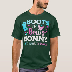 Camiseta Boots o golpes mami género revelan Baby Shower no