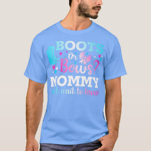 Camiseta Boots o golpes mami género revelan Baby Shower no