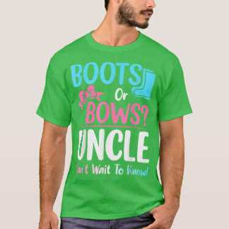 Camiseta Boots o golpes tío género revelan embarazo Announ