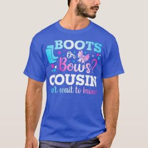 Camiseta Boots o novios Primo género revelan Baby Shower An