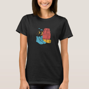 Camiseta Boots Senderismo Hobbies Aventura Deportiva