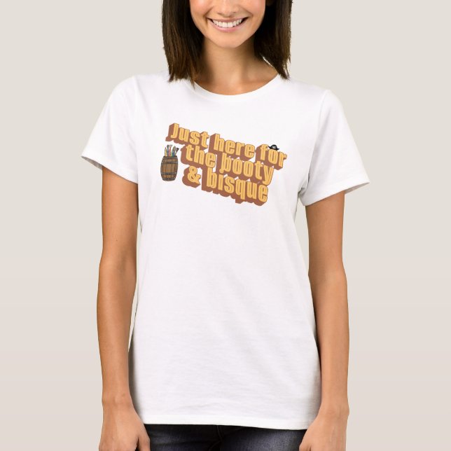 Camiseta Booty & Bisque  (Anverso)