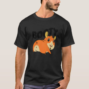 Camiseta Booty Pig Graphic Guinea Propietario de cerdo Masc