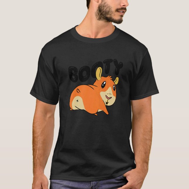 Camiseta Booty Pig Graphic Guinea Propietario de cerdo Masc (Anverso)