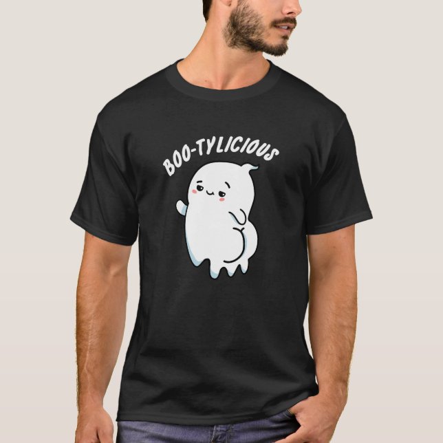Camiseta Bootylicious Funny Ghost Pun (Anverso)
