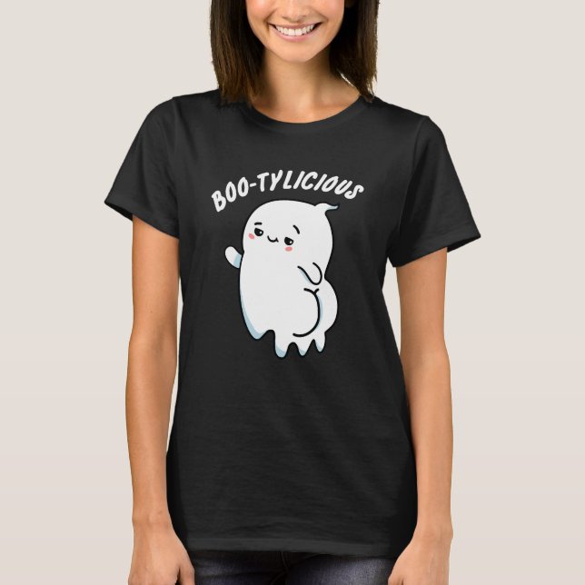 Camiseta Bootylicious Funny Ghost Pun (Anverso)