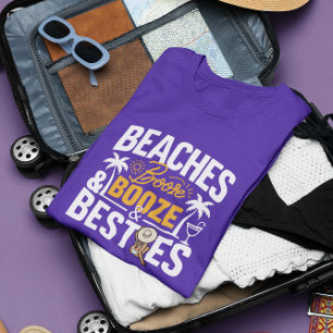 Camiseta Booze y Bestis Shirt, Bachelorette Party